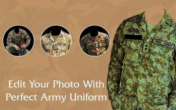 Pak Army Suit Editor - Commondos Suit Changer 1 تصوير الشاشة
