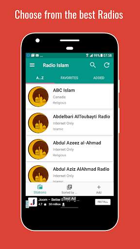 Radio Islam with Music, Lectures & Audio Quran screenshot 2