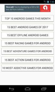 Top 10 Android Games - New Games List screenshot 2