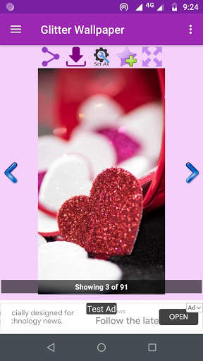 Glitter Wallpaper Gallery screenshot 4