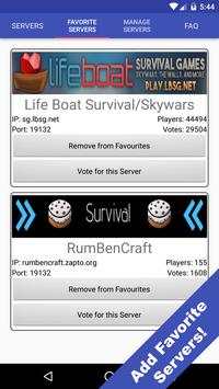 Servers For Minecraft PE V2 screenshot 3