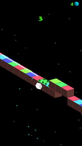 Jumping Game | Cube Jump Mega Ramp | Space Game screenshot 1