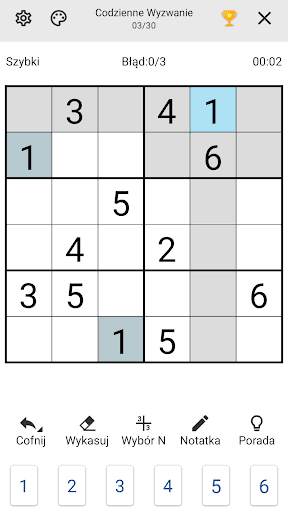 Sudoku screenshot 2