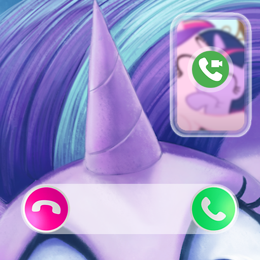 my pony fake call icon