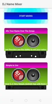DJ Name Mixer screenshot 1