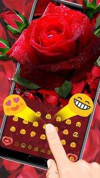 Red Rose Love Keyboard screenshot 3