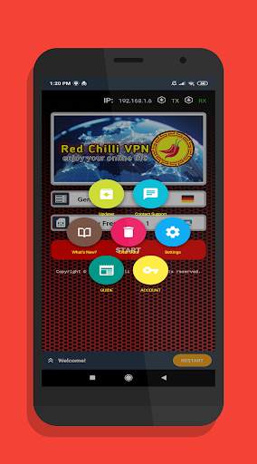 Red Chilli VPN screenshot 3