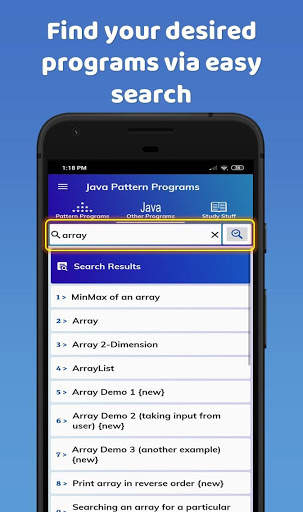 Java Pattern Programs Free screenshot 7