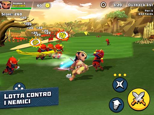 Ninja Golf ™ screenshot 13