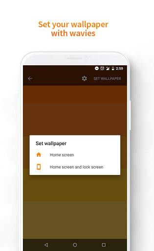 Wavie - Status Bar & Navbar Music Visualizer screenshot 5