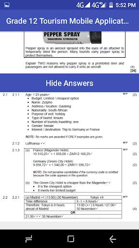 Grade 12 Tourism Mobile Application screenshot 6