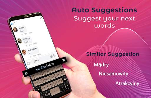 Polish Keyboard for Android screenshot 2