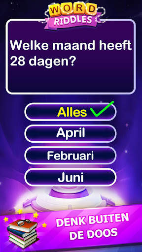 Word Riddles - Hersentest woor screenshot 1