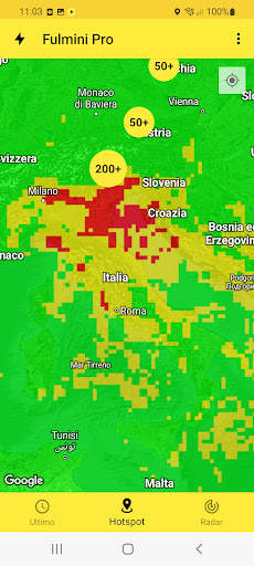 Localizzatore di Fulmini screenshot 4