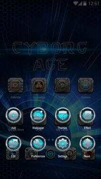 Cyborg Age GO Launcher Theme screenshot 4