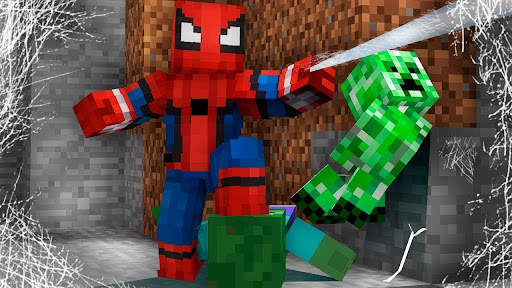Spider Hero Man Mod Minecraft screenshot 2