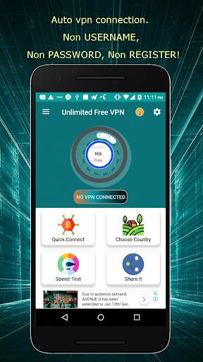 Unlimited Free VPN - Turbo Pro Secure VPN Browsing screenshot 1