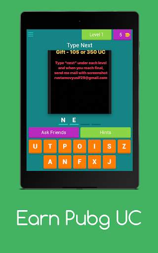 Earn Pubg UC screenshot 8