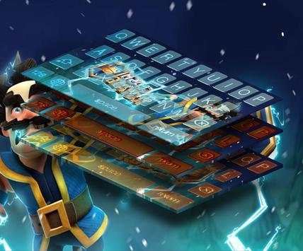 Clash Keyboard Theme HD screenshot 7