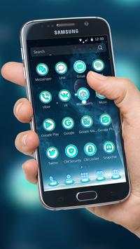 Galaxy Sci-Fi Launchr Theme 6 تصوير الشاشة