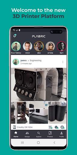 Plabric - 3D Printing Platform screenshot 2