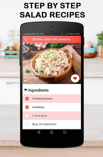 Salad recipes free. Low carb, easy & healthy food. screenshot 4