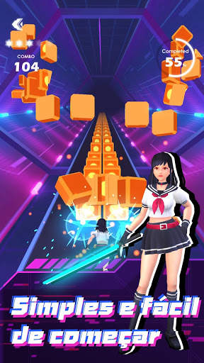 Beat Sword - Rhythm Game screenshot 1