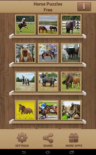 Horse Puzzles Free screenshot 11