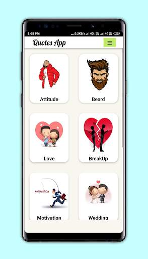 Quotes app screenshot 2