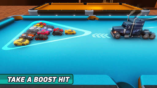 Billiard Car Pool Stunts screenshot 1
