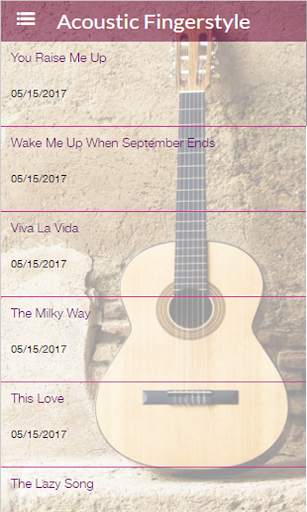Guitar Instrumental Music screenshot 3