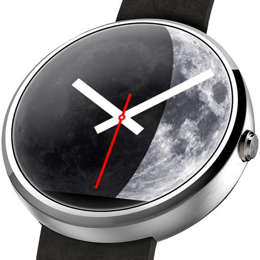 ikon Moon Phase - Analog Watch Face