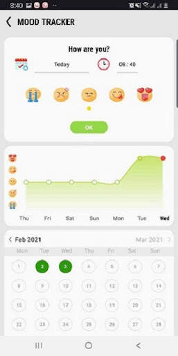 Step counter Calorie tracker screenshot 2