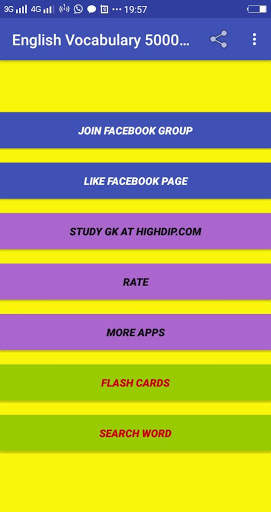 English Vocabulary 5000 Words скриншот 6