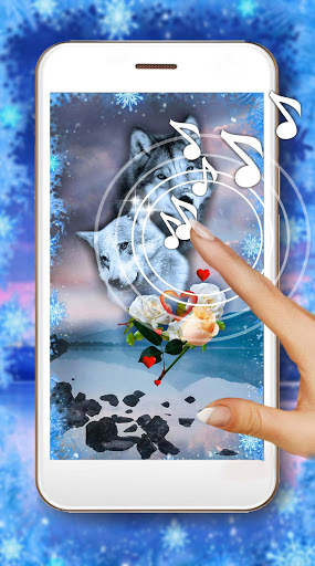 Wolf Love Live Wallpaper screenshot 1