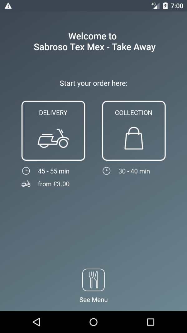 Sabroso Tex Mex - Take Away screenshot 1