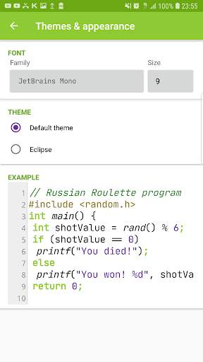 Editor   screenshot 5
