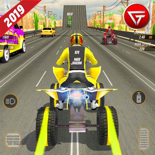 Light ATV Quad Bike 2019: Highway Racing Games 1.0