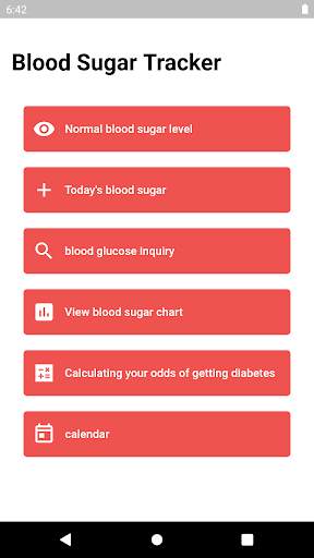 blood sugar tracker app screenshot 1