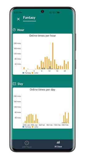 Wa Monitor - Online Last Seen Tracker For WhatsApp screenshot 6
