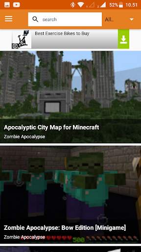 Map Zombie Apocalypse For MCPE screenshot 2