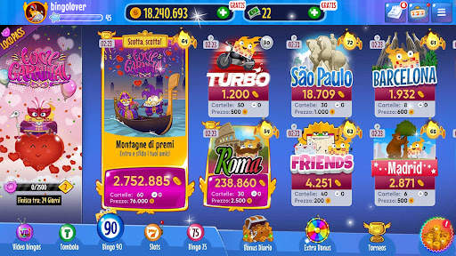 Tombola e Bingo online Italia screenshot 1