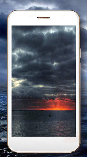 Sea Storm Live Wallpaper screenshot 2