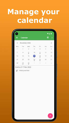School planner (Diary) 7 تصوير الشاشة