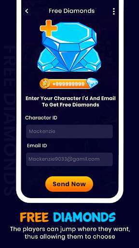 Win Free Diamonds Fire : Free Diamonds for Free screenshot 5