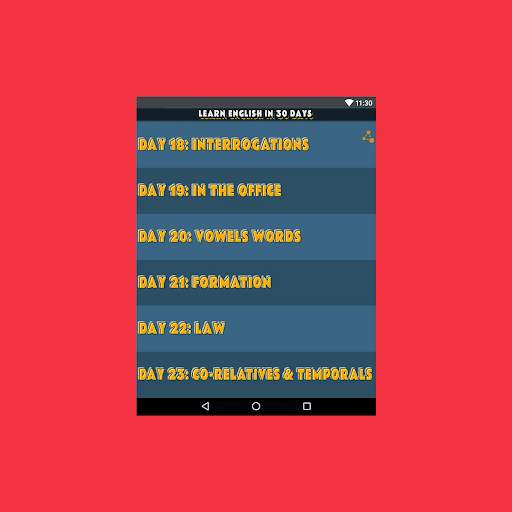 Learn English 30 Days Course screenshot 4