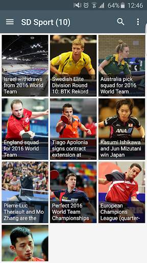 Table Tennis News screenshot 4