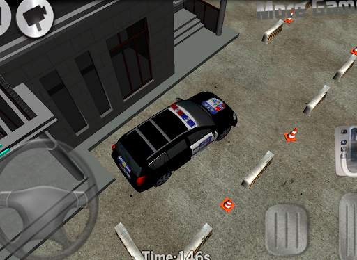 3D Police Car Parking screenshot 5
