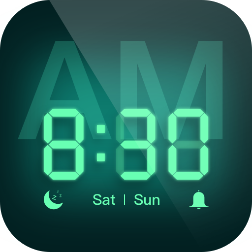 Digital Clock أيقونة