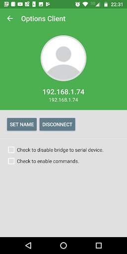 Server Bridge X (Servidor TCP) screenshot 5